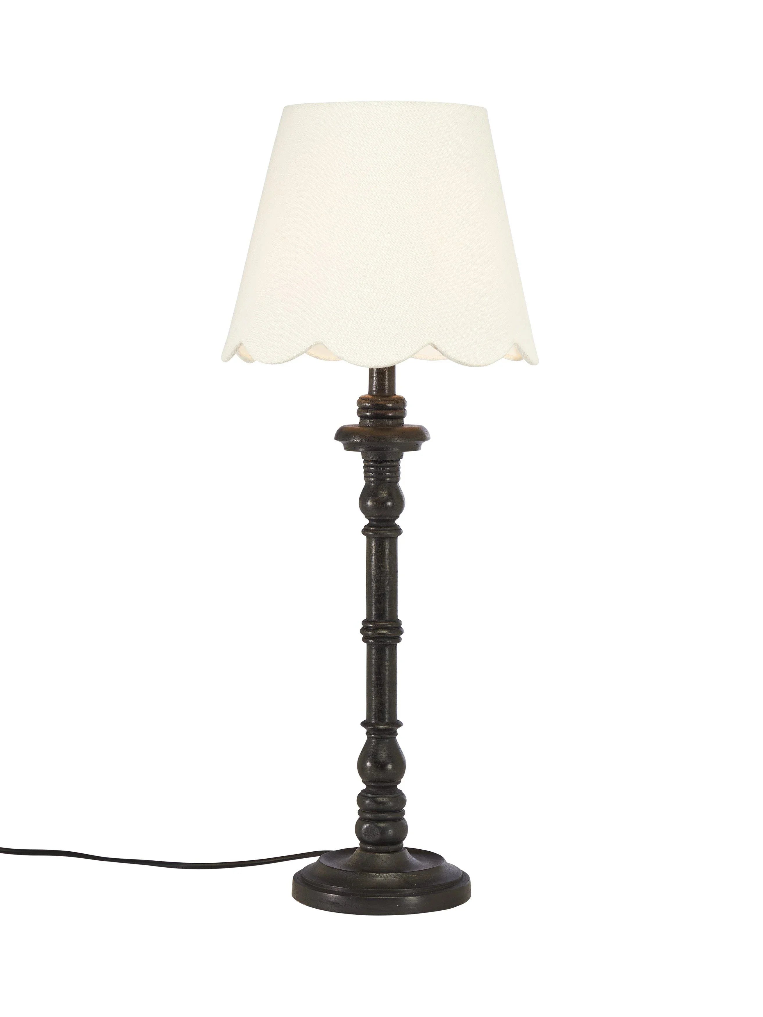 Joy Bordslampa - Svartbrun/vit 66cm - PR Home - Ljusvaruhuset