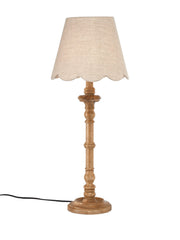 Joy Bordslampa - Natur/linne 66cm - PR Home - Ljusvaruhuset