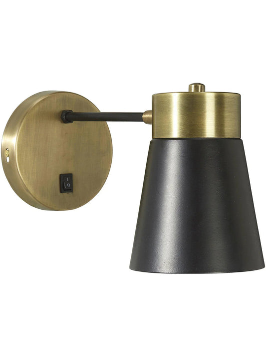 Luna vägglampa - Svart 13cm - PR Home - Ljusvaruhuset