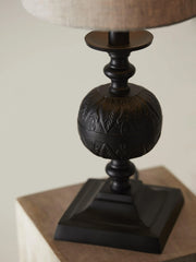 Flory lampfot - Svart 33cm - PR Home - Ljusvaruhuset