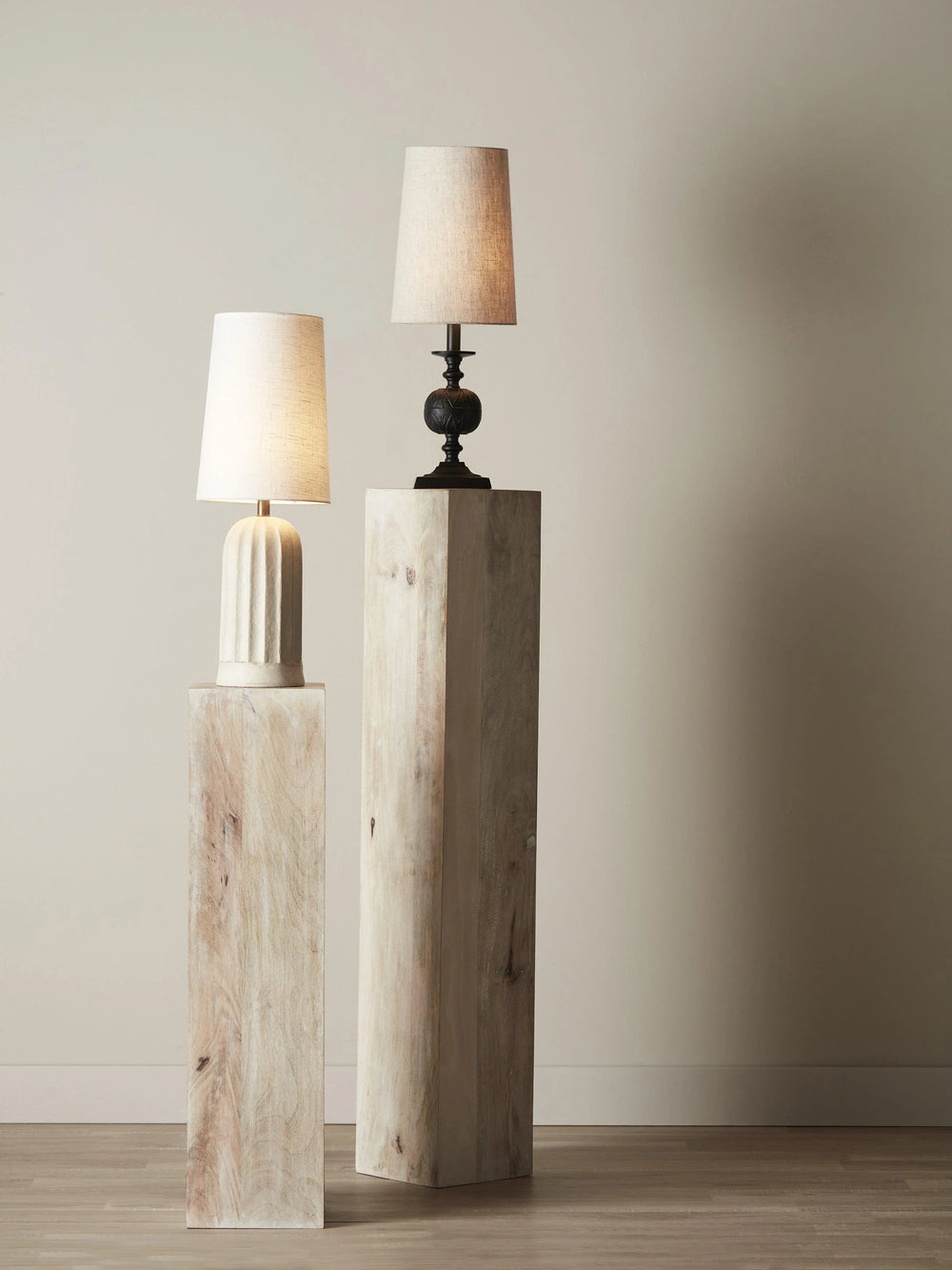 Flory lampfot - Svart 33cm - PR Home - Ljusvaruhuset