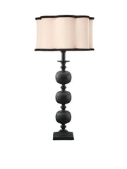Flory bordslampa - Natur/svart 70cm - PR Home - Ljusvaruhuset