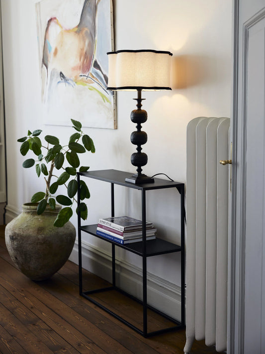 Flory bordslampa - Natur/svart 70cm - PR Home - Ljusvaruhuset