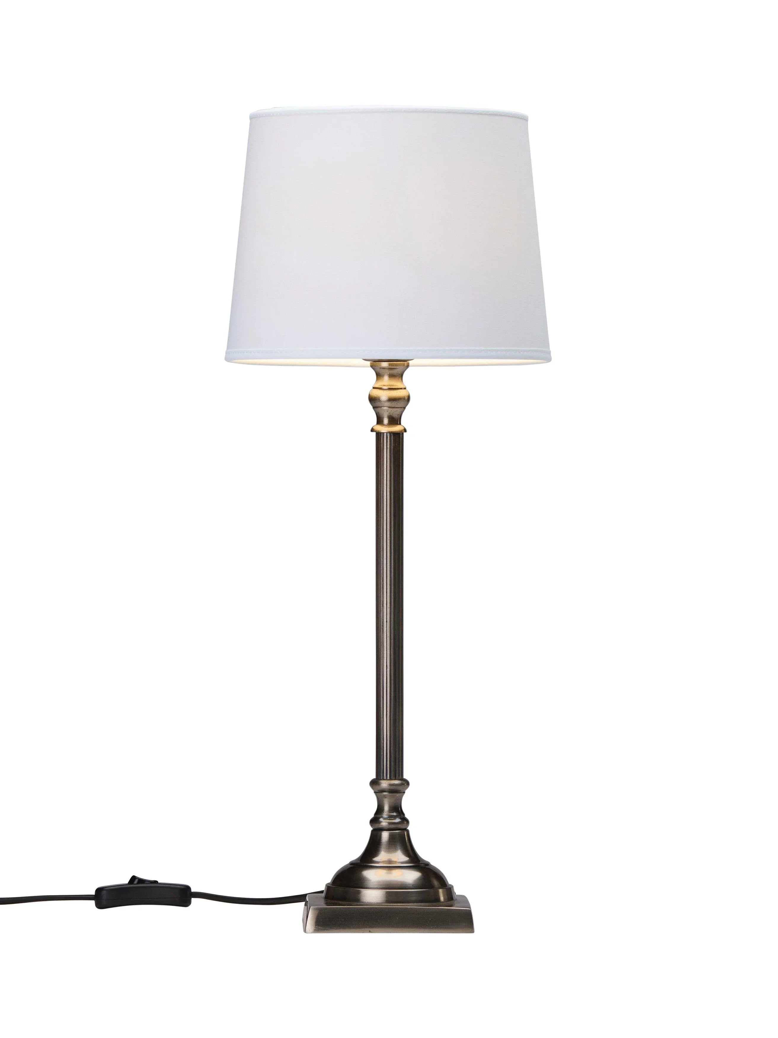 Margot bordslampa - Antiksilver 50 cm - PR Home - Ljusvaruhuset