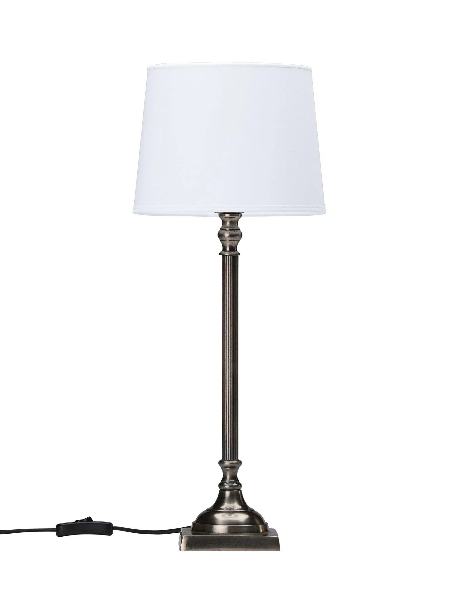 Margot bordslampa - Antiksilver 50 cm - PR Home - Ljusvaruhuset