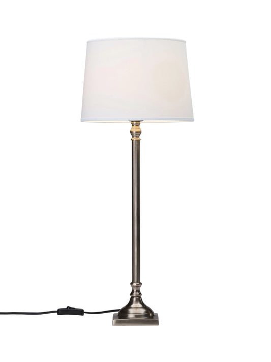 Margot bordslampa - Antiksilver 51cm - PR Home - Ljusvaruhuset