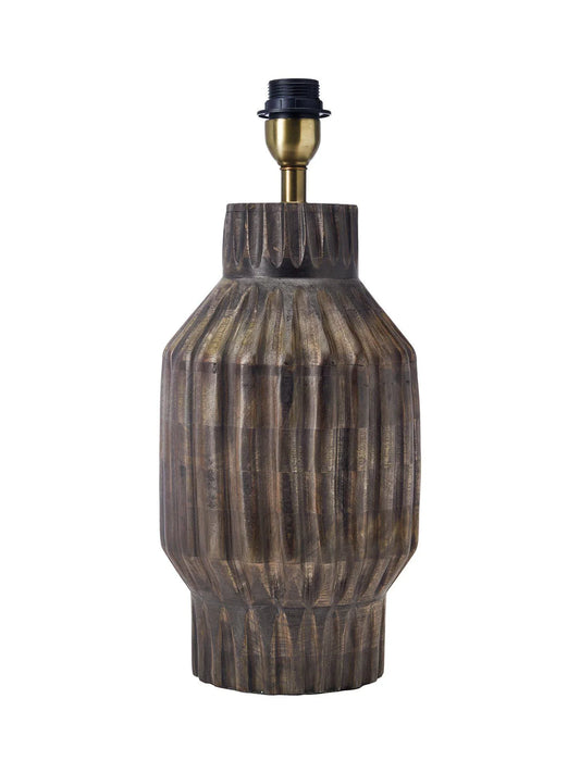 Turi lampfot - Burn brown 45cm - PR Home - Ljusvaruhuset