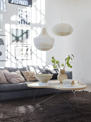 Anita takskärm - Vit papper 40cm - PR Home - Ljusvaruhuset