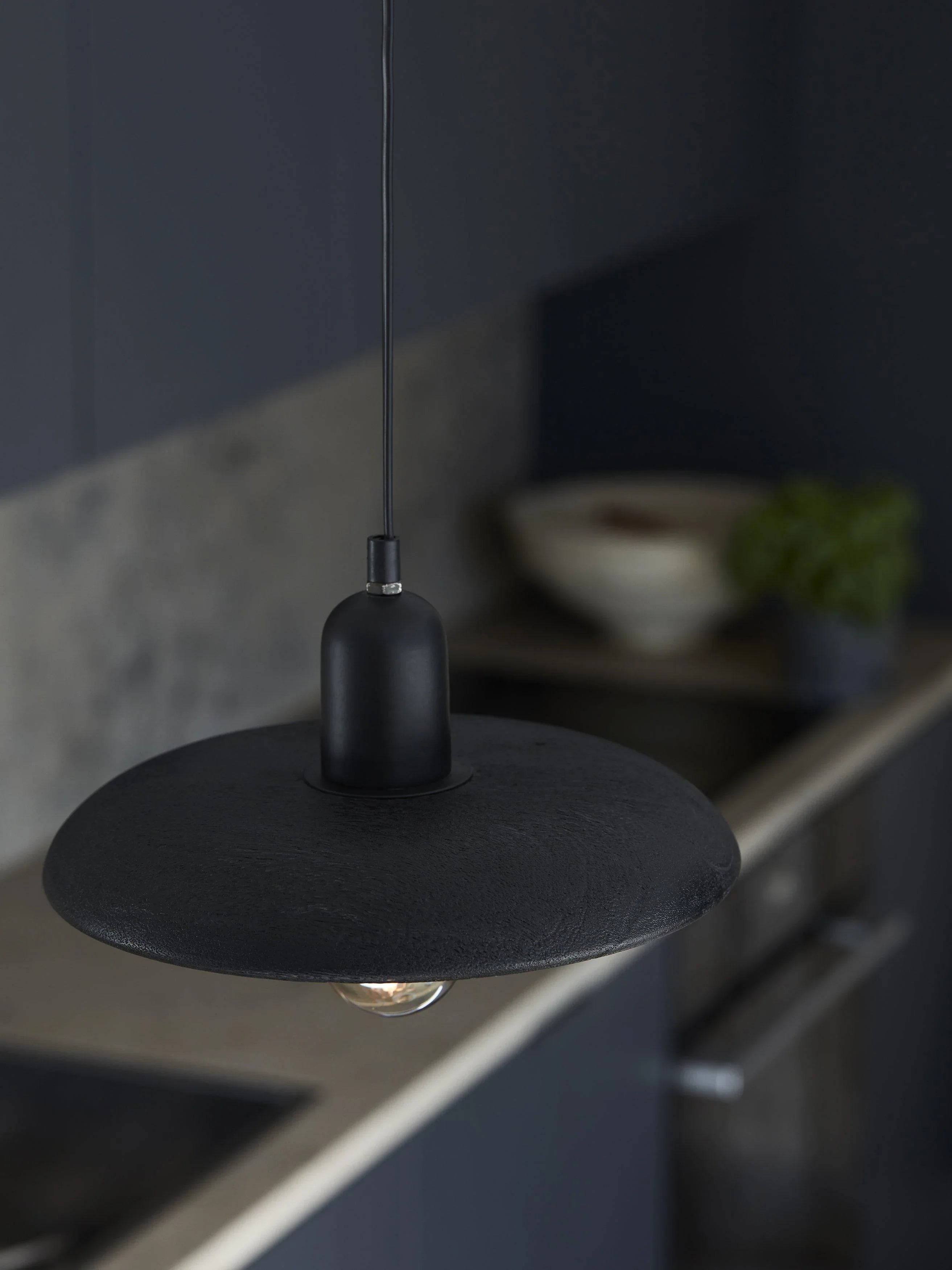 Bliss tak/fönster - Black rustic 28cm - PR Home - Ljusvaruhuset