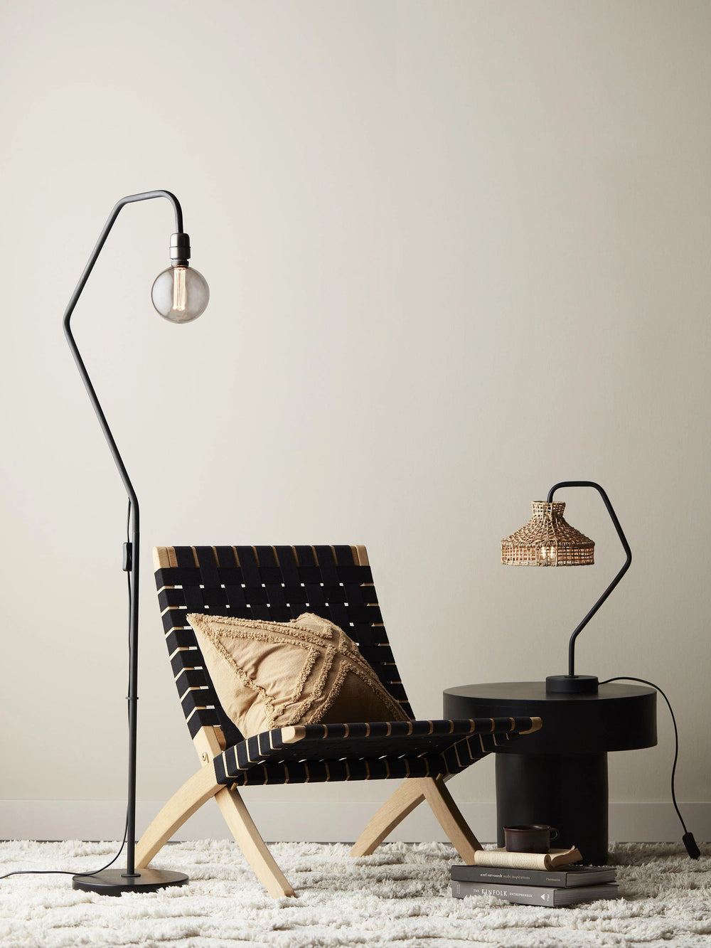 Loft bordslampa - Svart 49cm - PR Home - Ljusvaruhuset