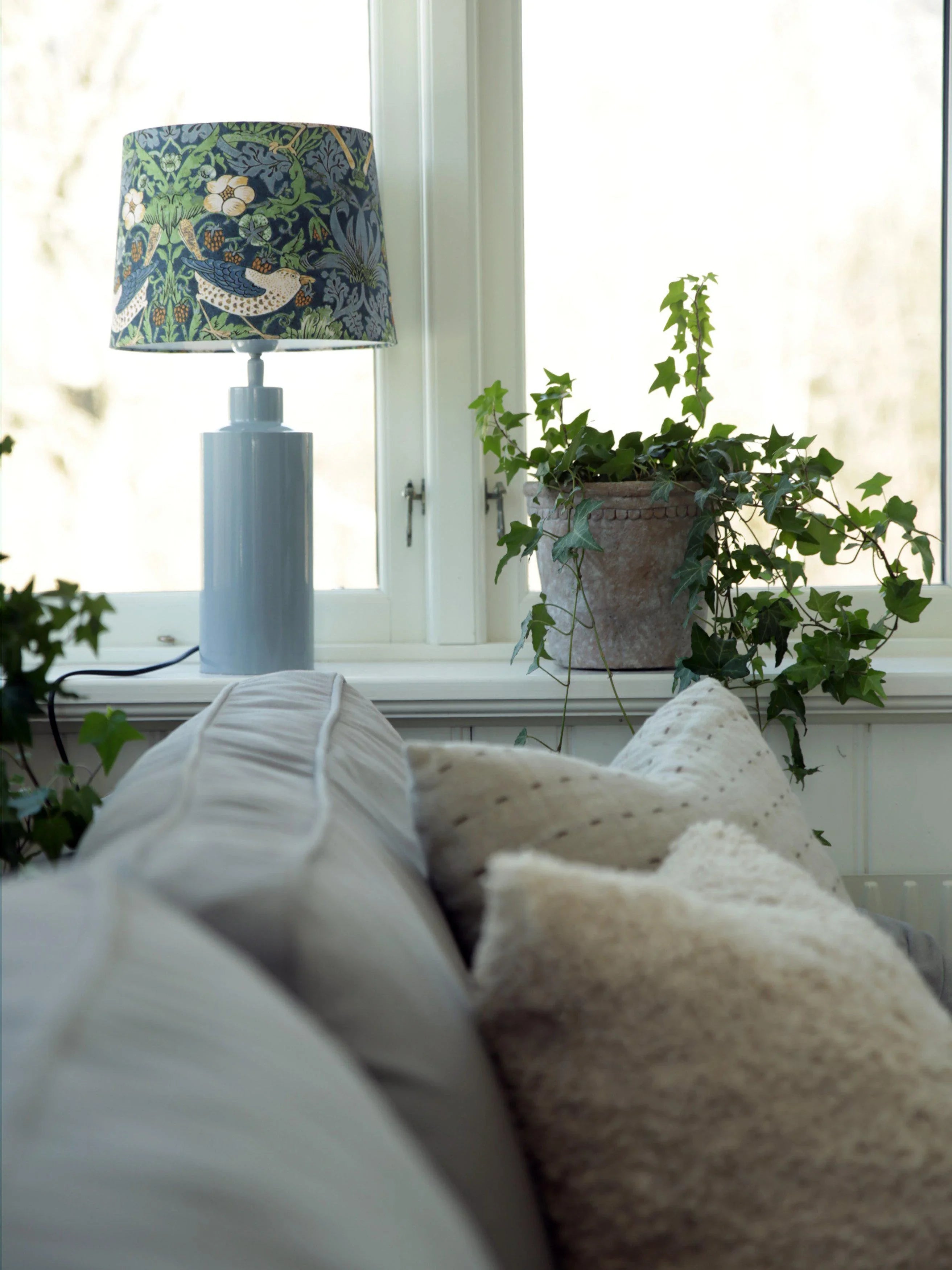 Solo Bordslampa - Blank denim 48cm - PR Home - Ljusvaruhuset