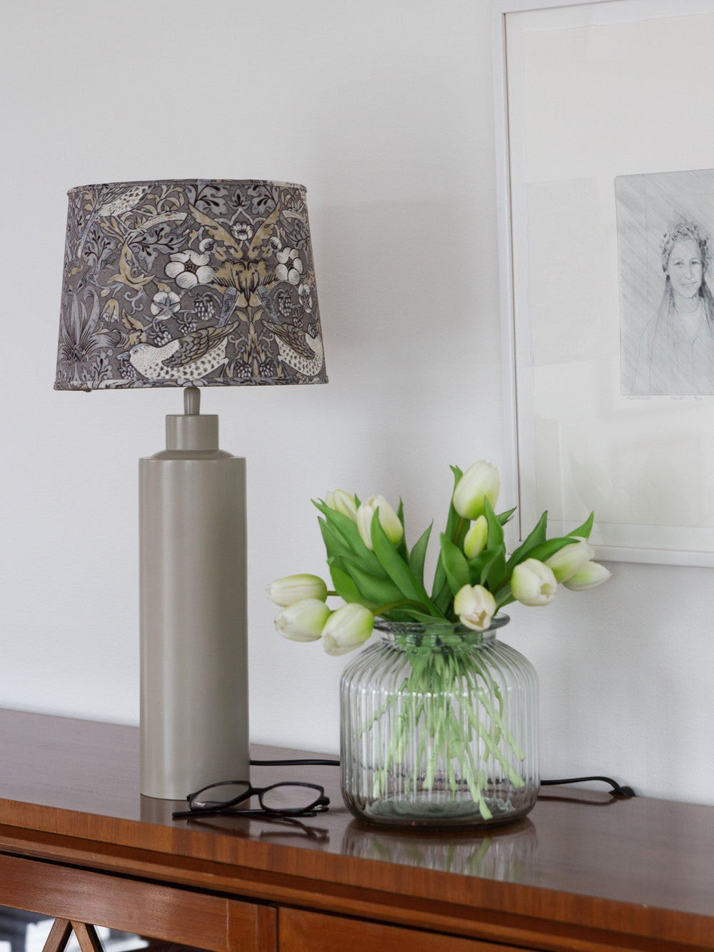 Solo Bordslampa - Matt beige 58cm - PR Home - Ljusvaruhuset