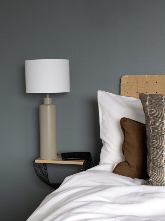 Solo lampfot - Matt beige 44cm - PR Home - Ljusvaruhuset