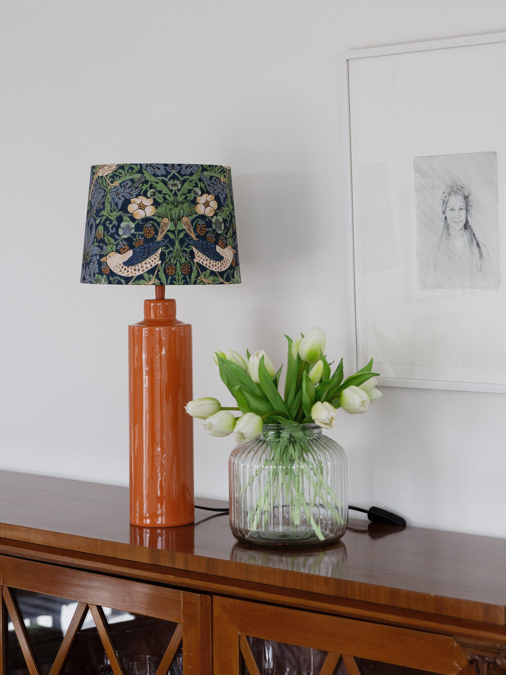 Solo Bordslampa - Blank orange 58cm - PR Home - Ljusvaruhuset