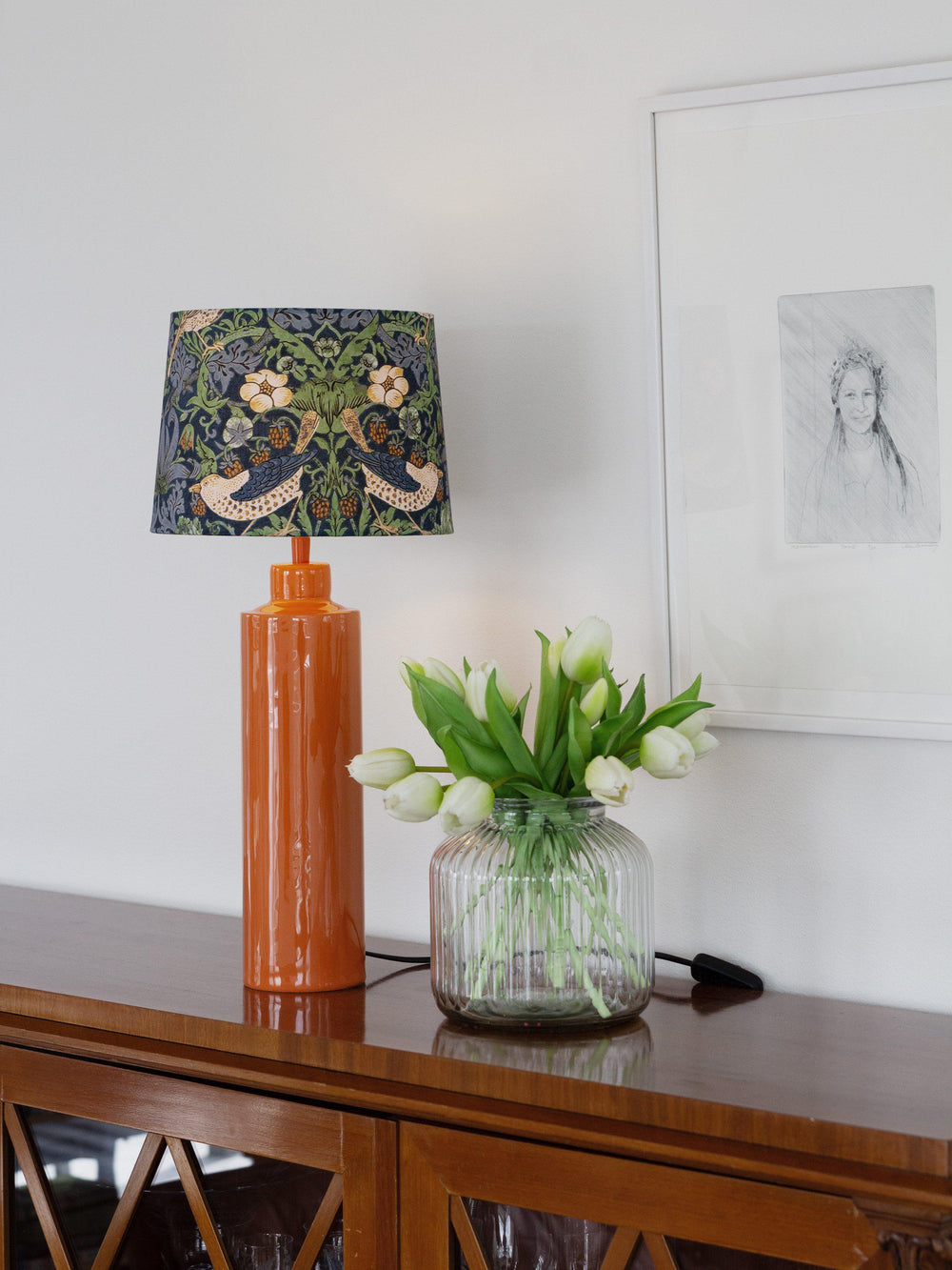 Solo lampfot - Blank orange 44cm - PR Home - Ljusvaruhuset