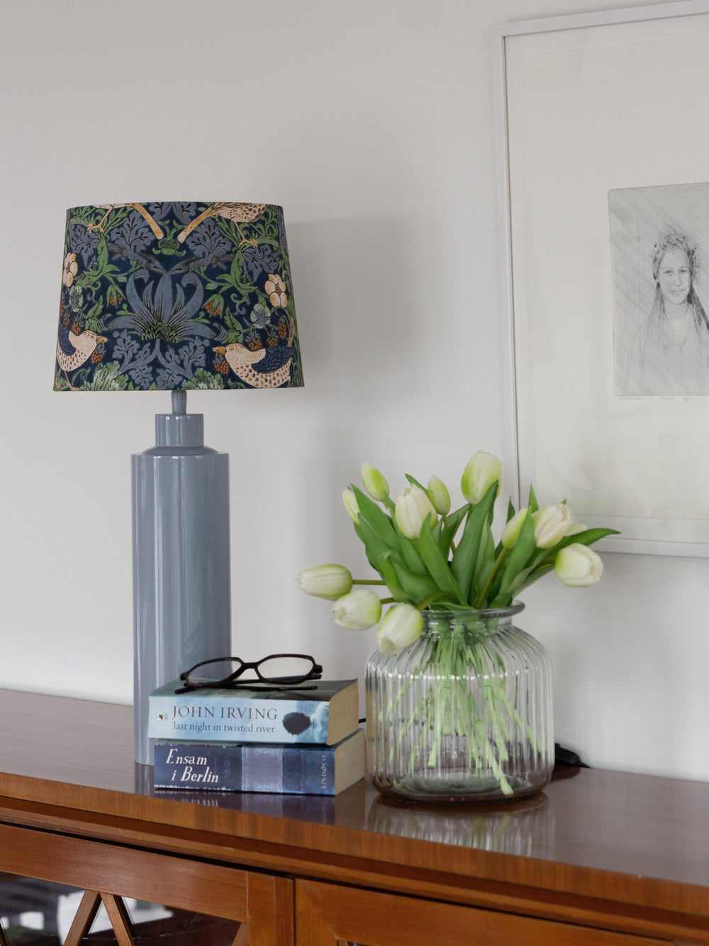 Solo Bordslampa - Blank denim 58cm - PR Home - Ljusvaruhuset