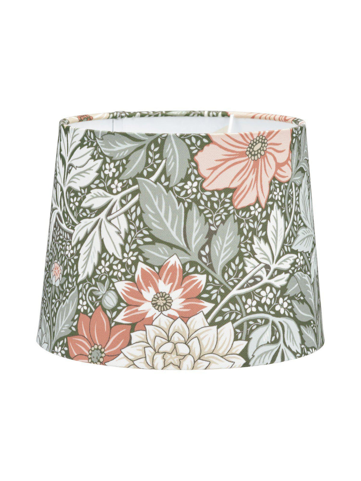 Sofia Lampskärm - Dahlia Grön 20cm - Borås tapeter - Ljusvaruhuset