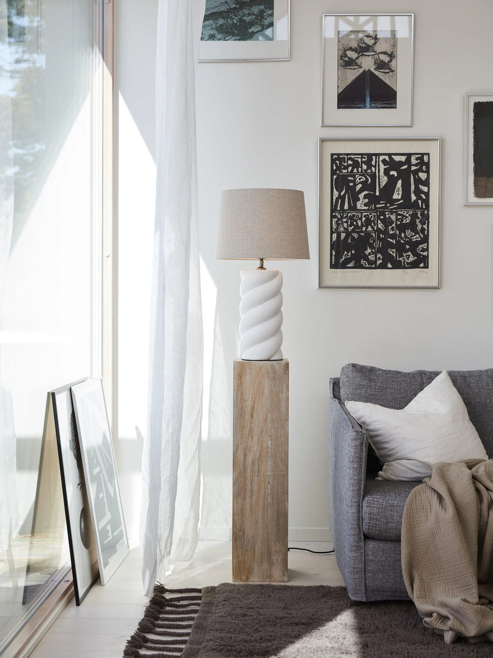 Sofia Lampskärm - Florenzo Stone 20cm - PR Home - Ljusvaruhuset