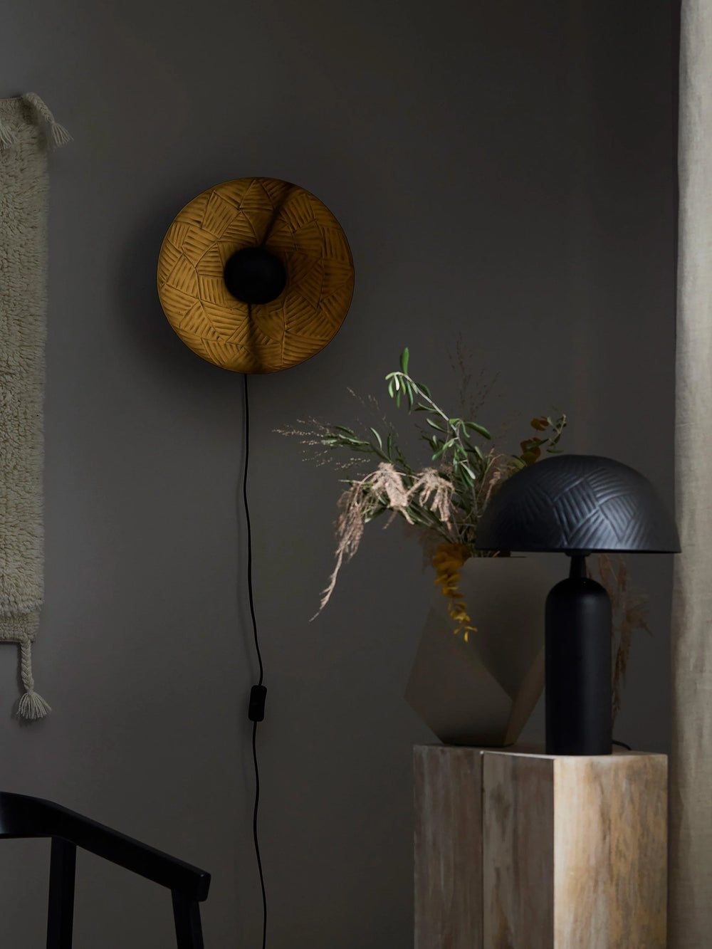 Ribble vägglampa - Matt svart 35cm - PR Home - Ljusvaruhuset