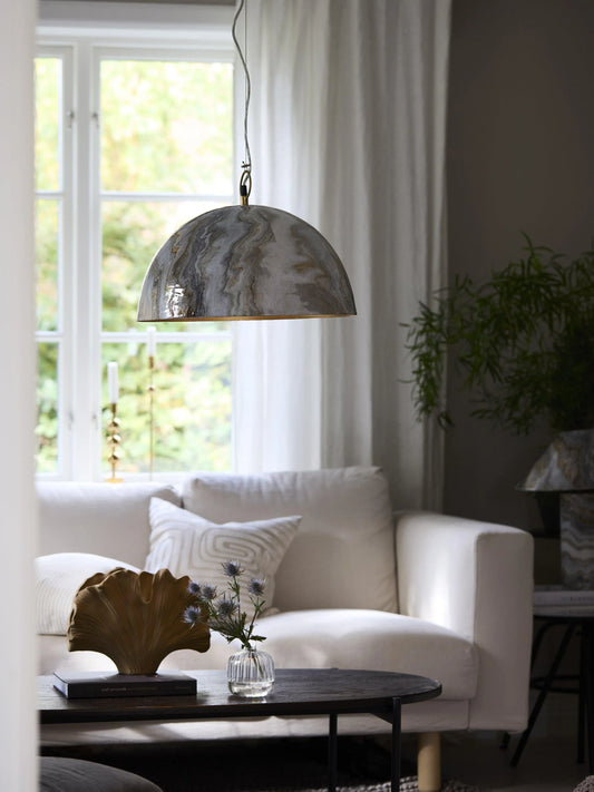 Marnie Taklampa - Marmor 45cm - PR Home - Ljusvaruhuset