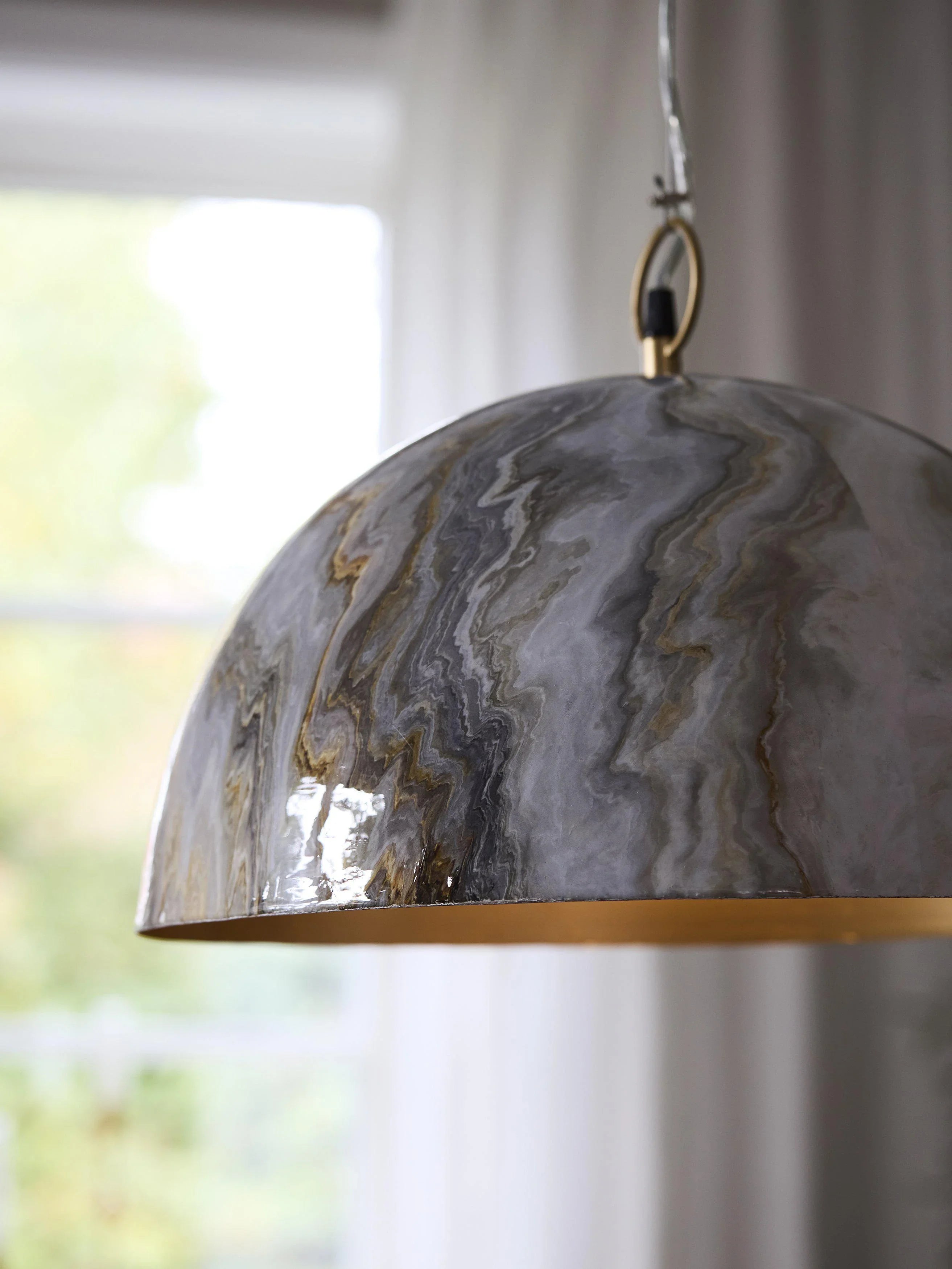 Marnie Taklampa - Marmor 45cm - PR Home - Ljusvaruhuset