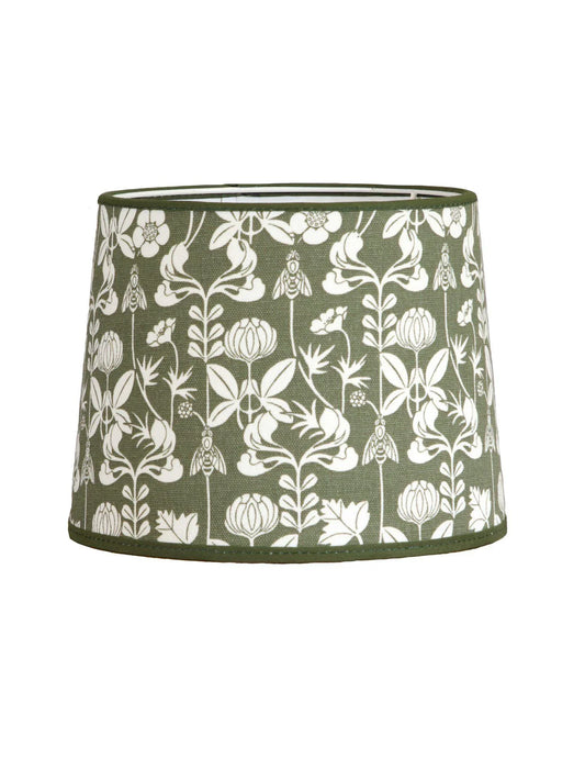 Sofia Lampskärm - De Mina Mossa 25cm - Carl Larsson - Ljusvaruhuset