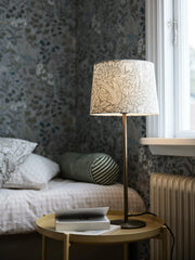 Sofia Lampskärm - Eldertree Grön 25cm - Borås tapeter - Ljusvaruhuset