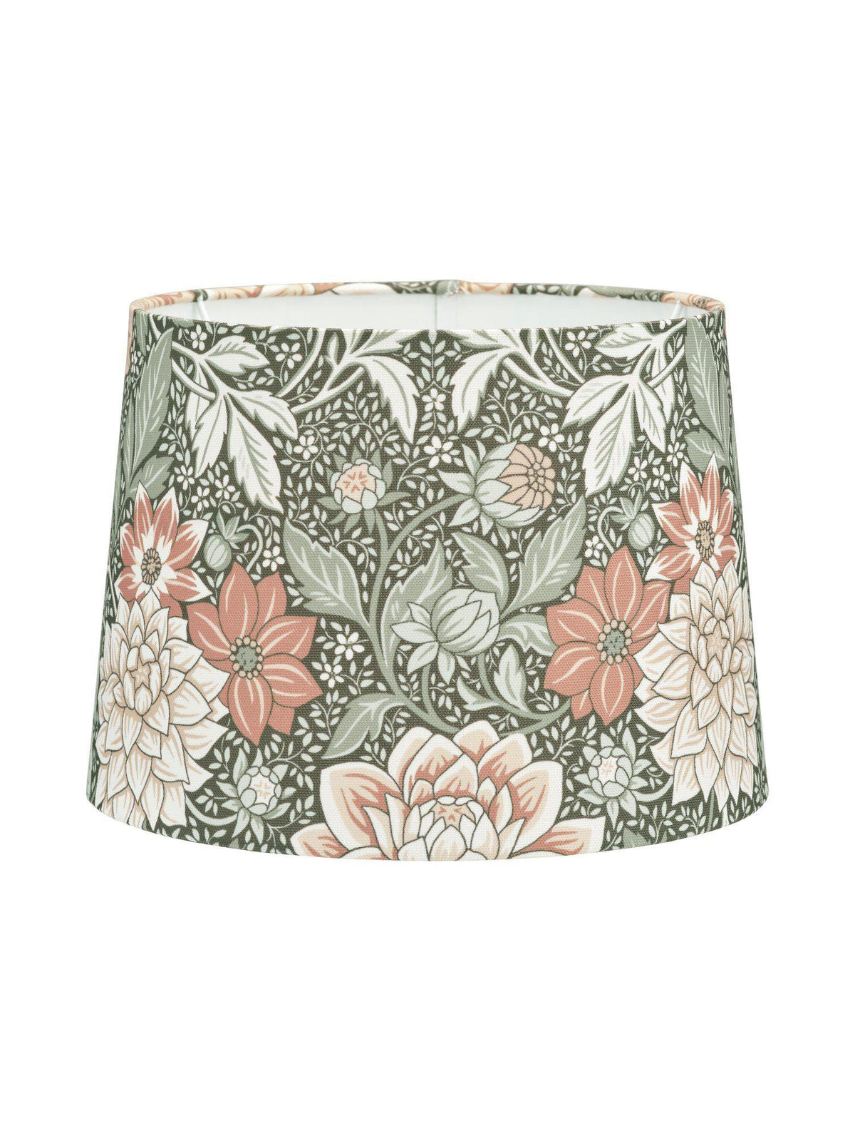 Sofia Lampskärm - Dahlia Grön 25cm - Borås tapeter - Ljusvaruhuset