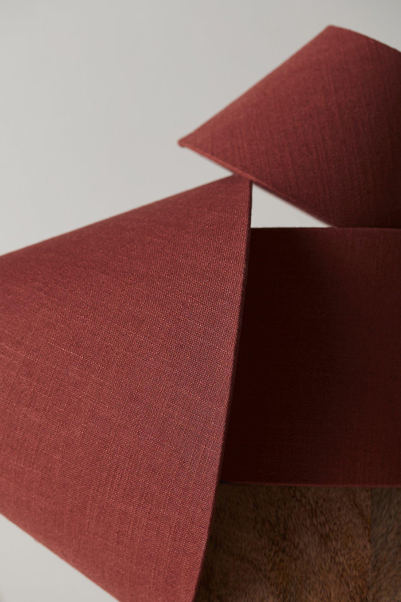 Sofia Lampskärm - Florenzo Röd 30cm - PR Home - Ljusvaruhuset