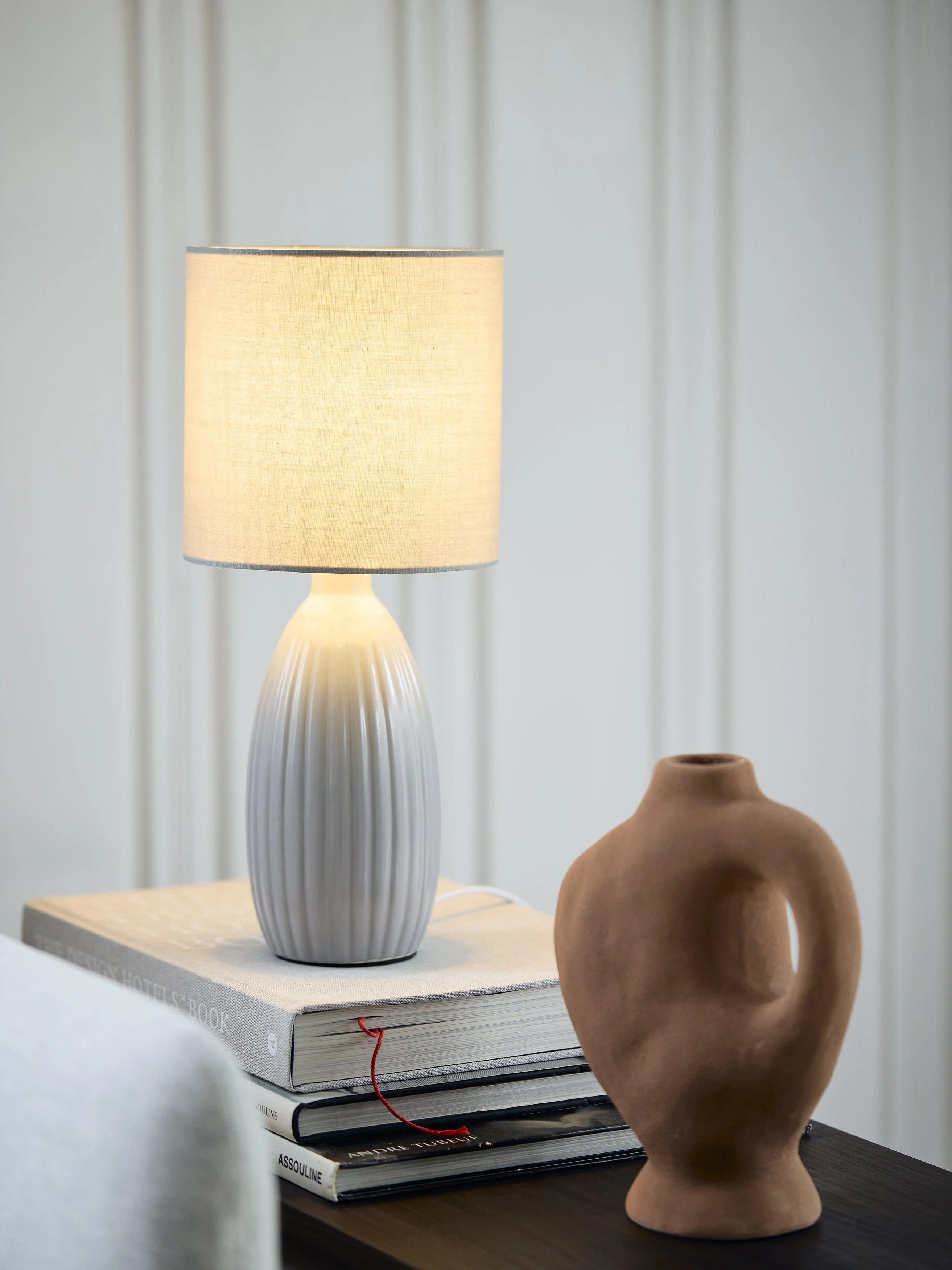 Uno bordslampa - Grå 37cm - PR Home - Ljusvaruhuset