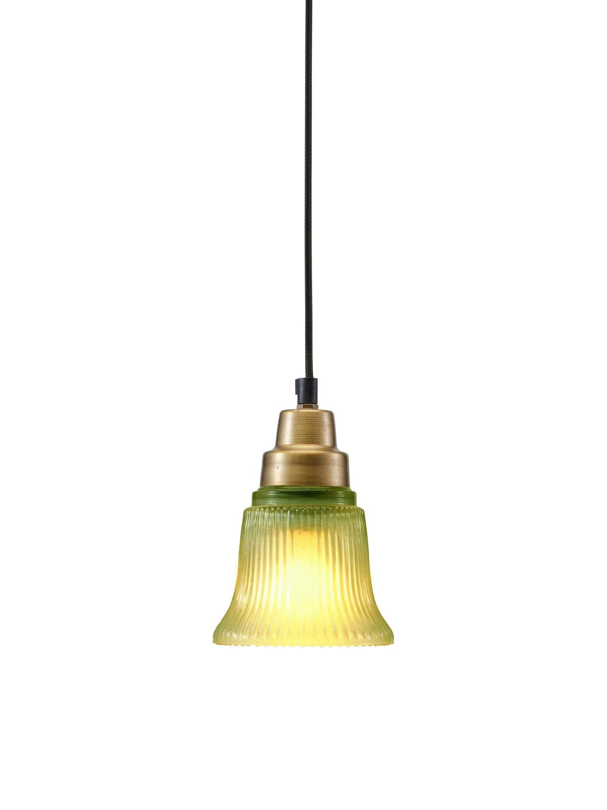 Emmi fönsterlampa - Green/brass 12cm - PR Home - Ljusvaruhuset