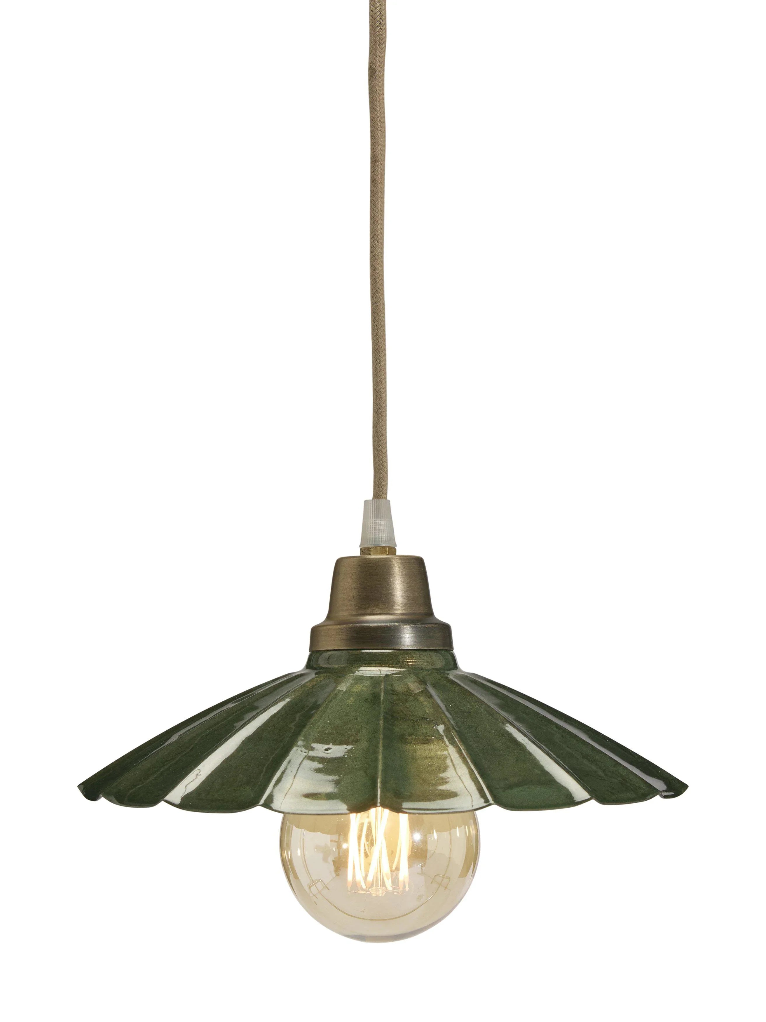 Ester fönsterlampa - Mörkgrön 24cm - PR Home - Ljusvaruhuset