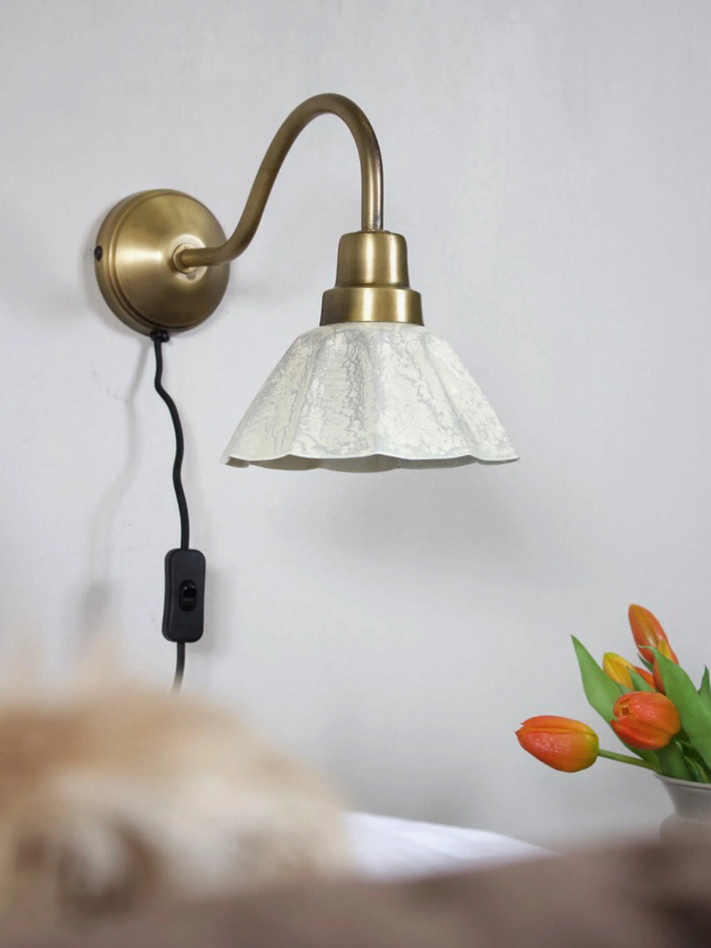 Ester vägglampa - Offwhite 34cm - PR Home - Ljusvaruhuset