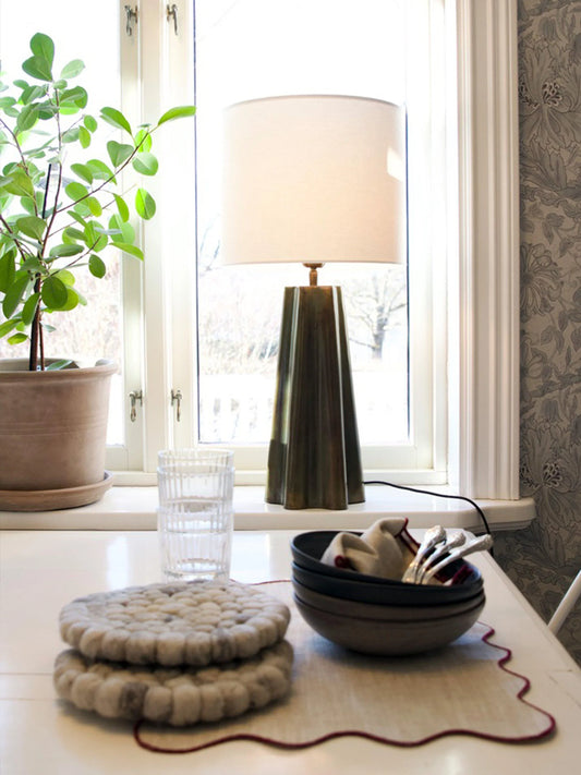 Aira Bordslampa - Oil brass 65cm - PR Home - Ljusvaruhuset