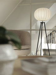 Base golv tripod - Matt svart 125cm - PR Home - Ljusvaruhuset