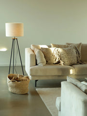 Base golv tripod - Matt svart 105cm - PR Home - Ljusvaruhuset