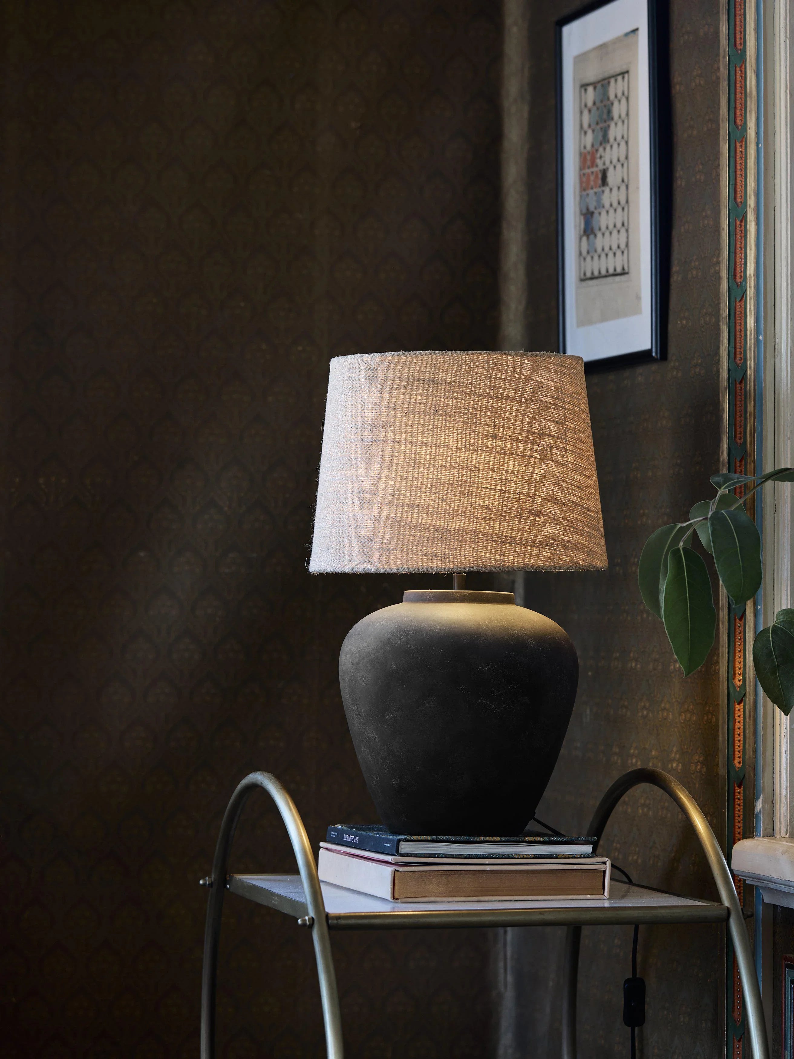 Lilly Lampfot - Anthracite 37cm - PR Home - Ljusvaruhuset