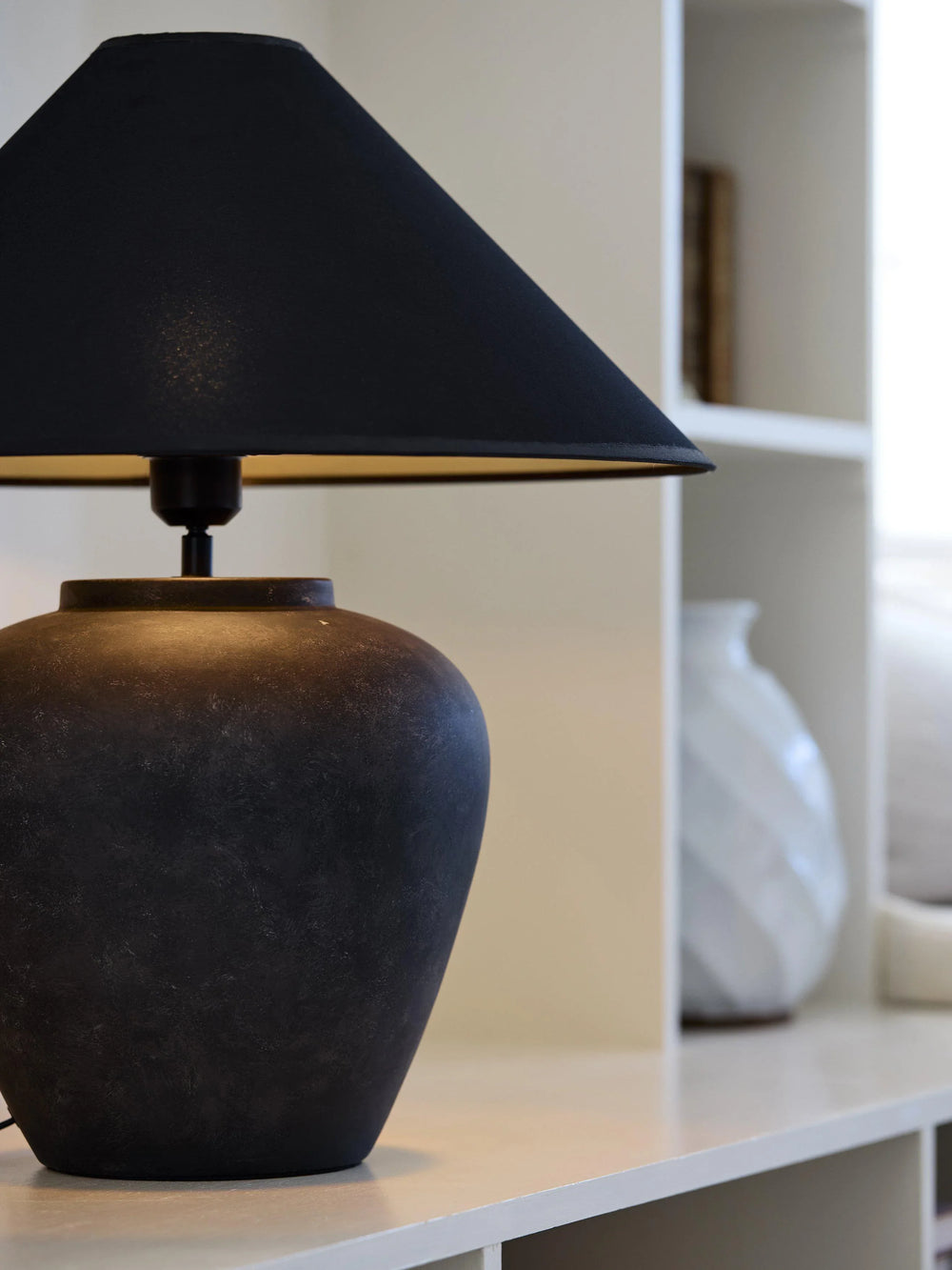 Lilly Lampfot - Anthracite 37cm - PR Home - Ljusvaruhuset