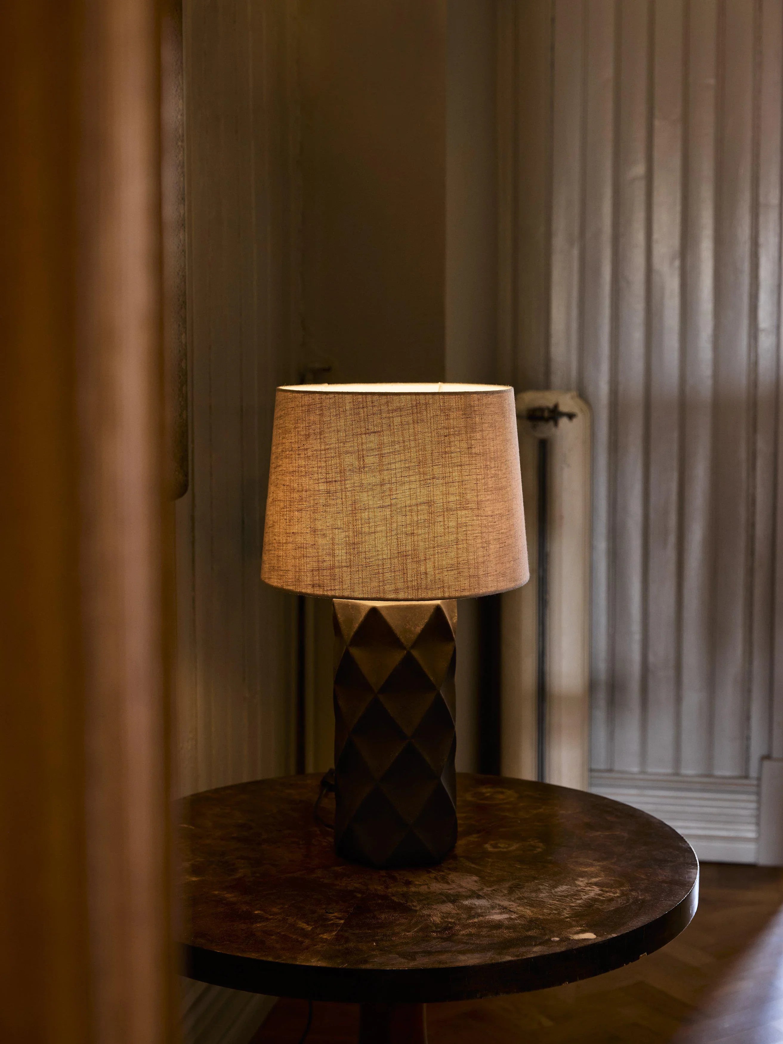 Hazel Lampfot - Anthracite 43cm - PR Home - Ljusvaruhuset