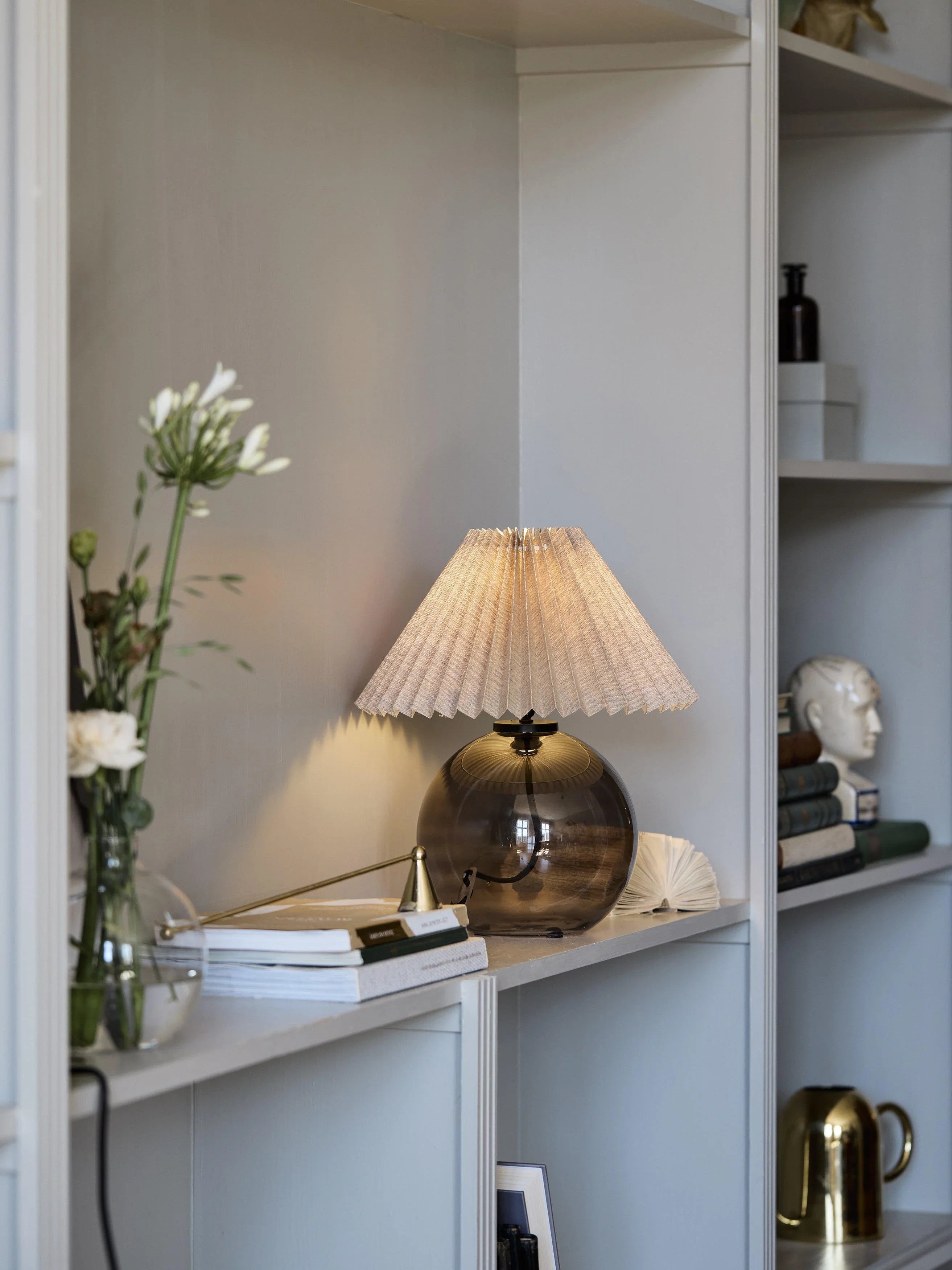 Ines Lampskärm - Linnebeige 30cm - PR Home - Ljusvaruhuset