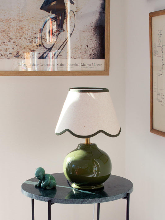 Nell bordslampa - Mossa grön, 34cm - PR Home - Ljusvaruhuset