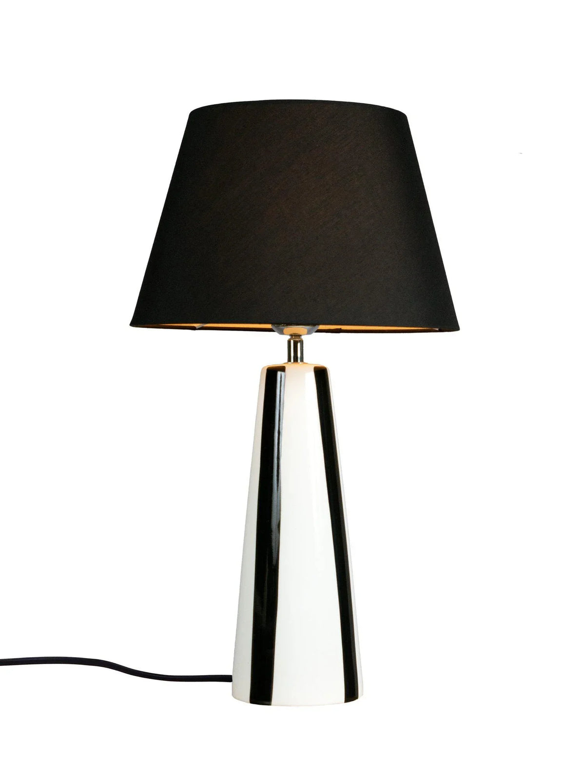 Leya bordslampa - Svart/vit 54cm - PR Home - Ljusvaruhuset