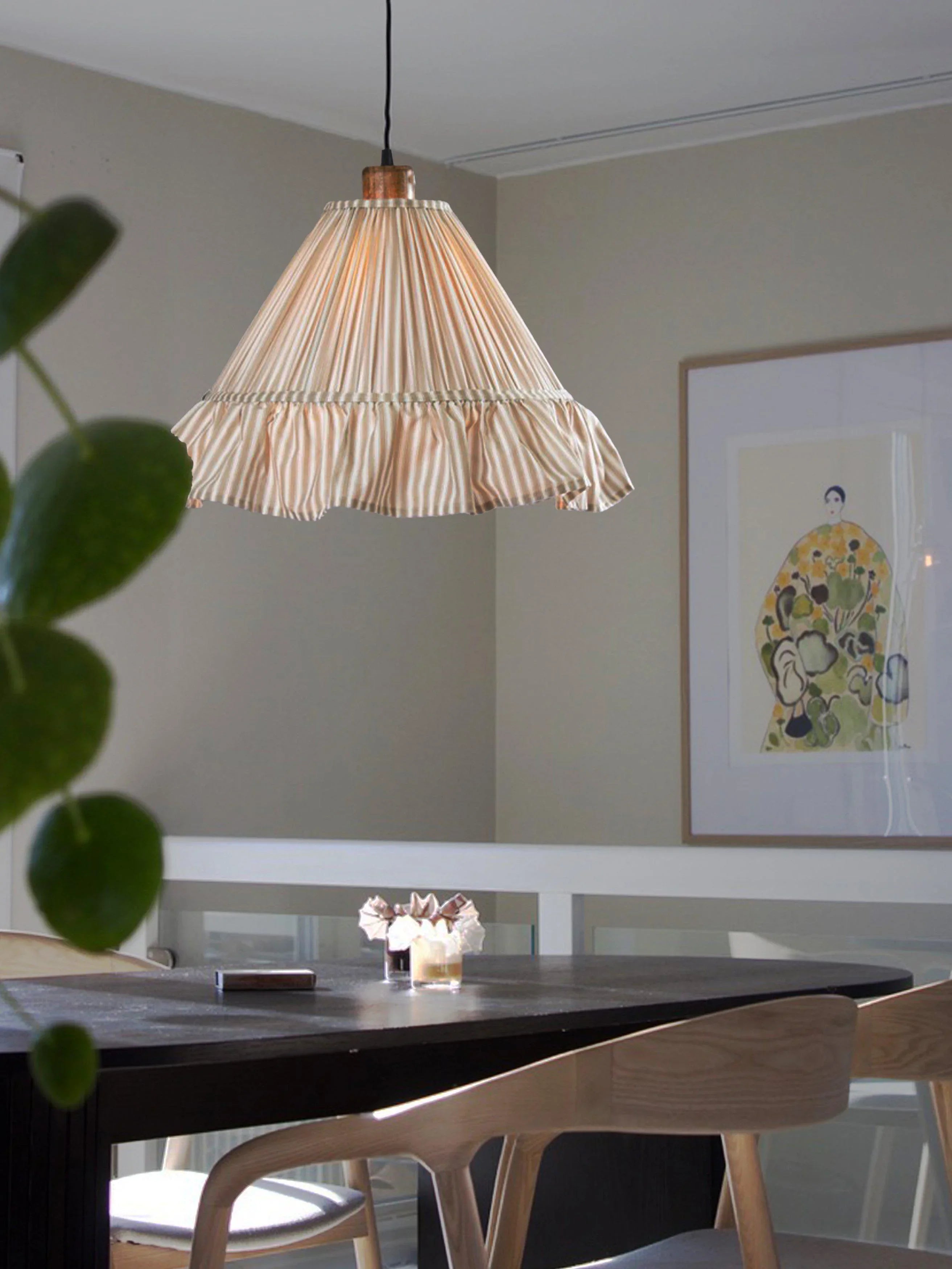 Estrid Taklampa - Beige 40cm - PR Home - Ljusvaruhuset