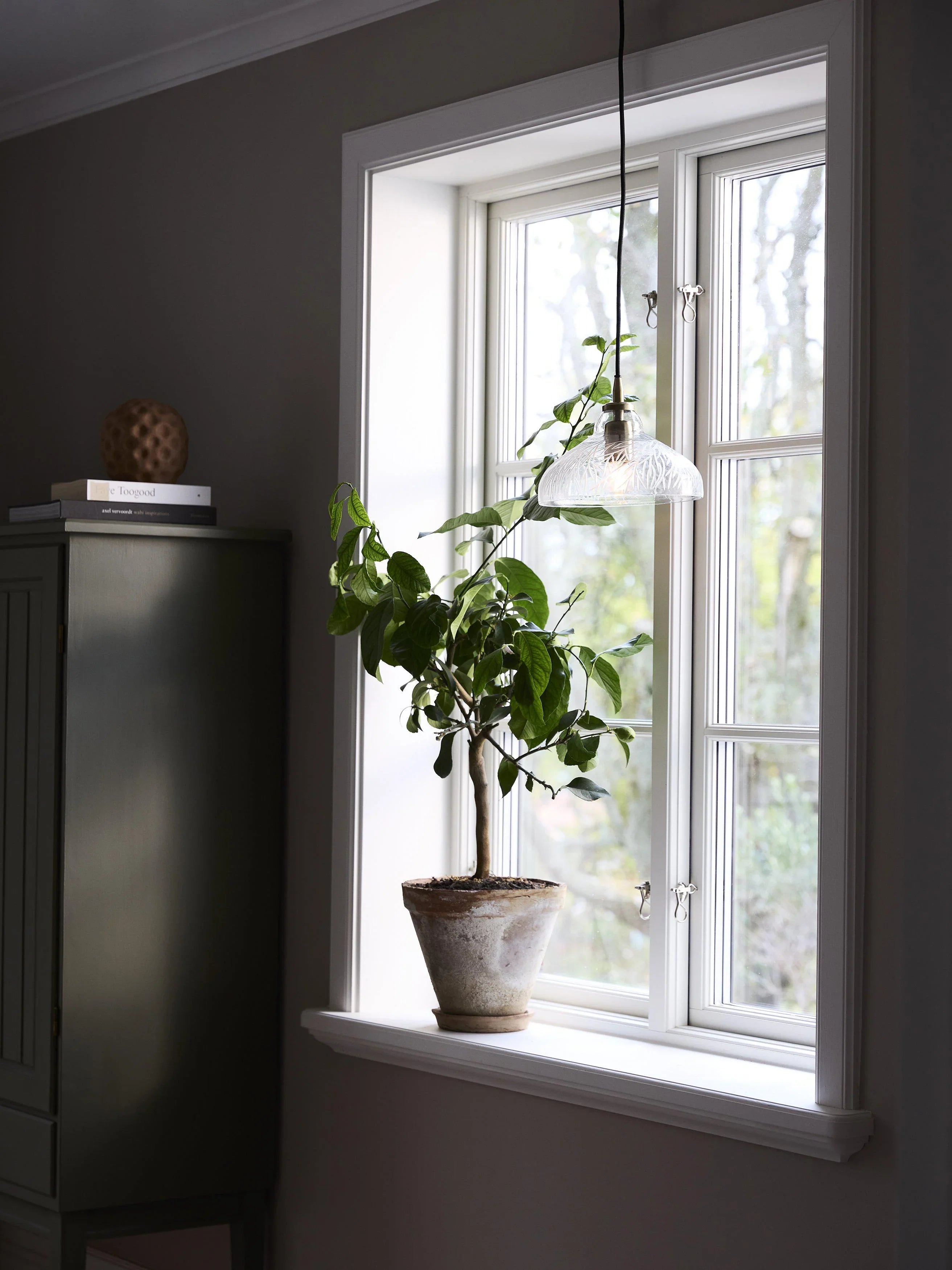 Maple Taklampa - Klarglas 23cm - PR Home - Ljusvaruhuset