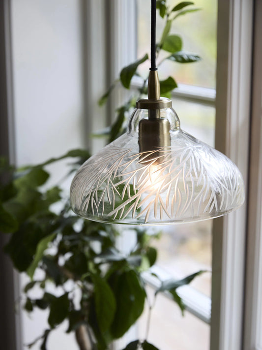 Maple Taklampa - Klarglas 23cm - PR Home - Ljusvaruhuset