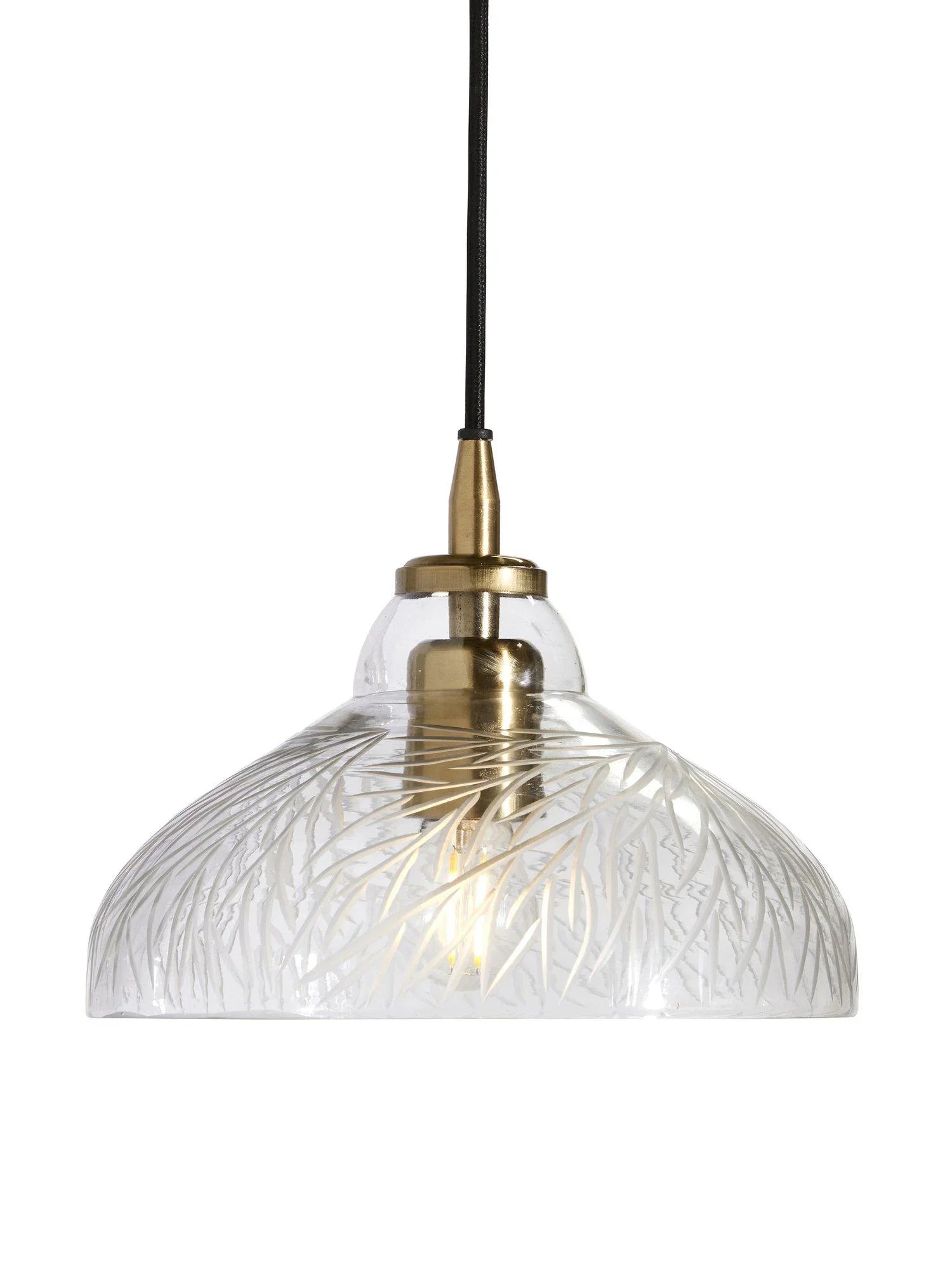 Maple Taklampa - Klarglas 23cm - PR Home - Ljusvaruhuset