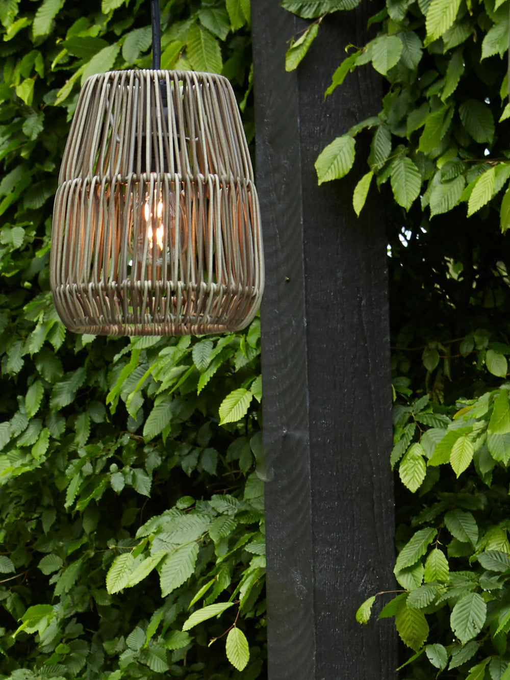 Saigon Taklampa - Natur/Grå 18cm - PR Home - Ljusvaruhuset