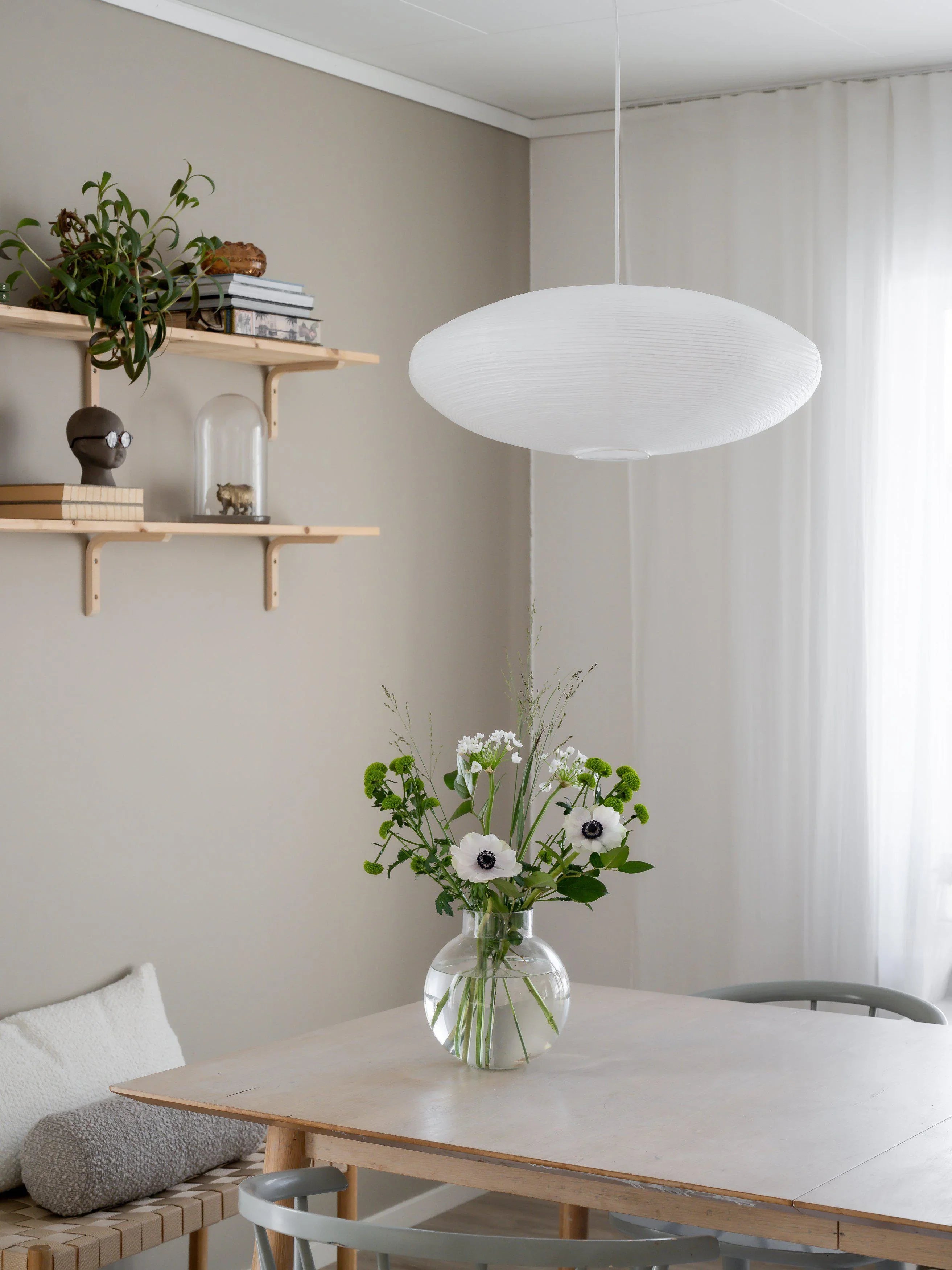 Yuni takskärm - Vit 58cm - PR Home - Ljusvaruhuset