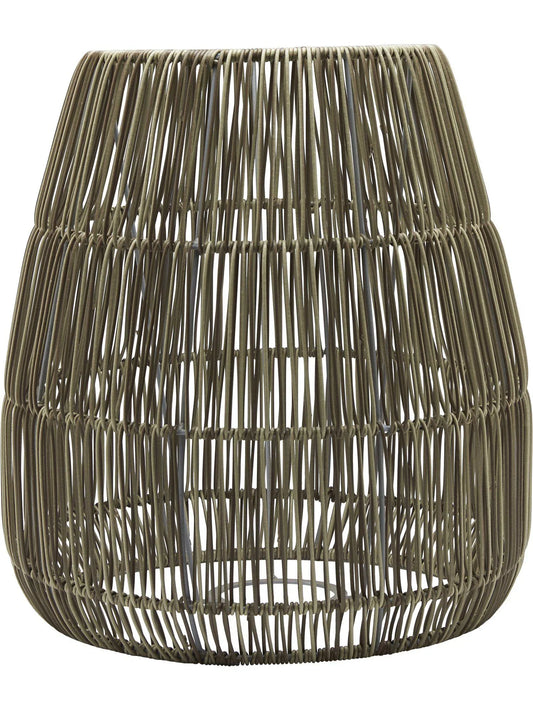 Saigon Lampskärm - Natur/Grå 38cm - PR Home - Ljusvaruhuset