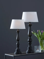 Doris Lampfot - Darkblack 53cm - PR Home - Ljusvaruhuset